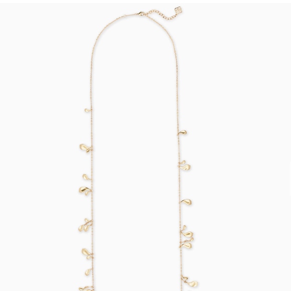 KENDRA SCOTT BELLA LONG NECKLACE IN ROSE GOLD - Picture 3 of 7